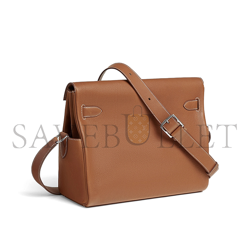HERMES MASTER KELLY MESSENGER GM BAG H084703CK34 (33*27*14cm)